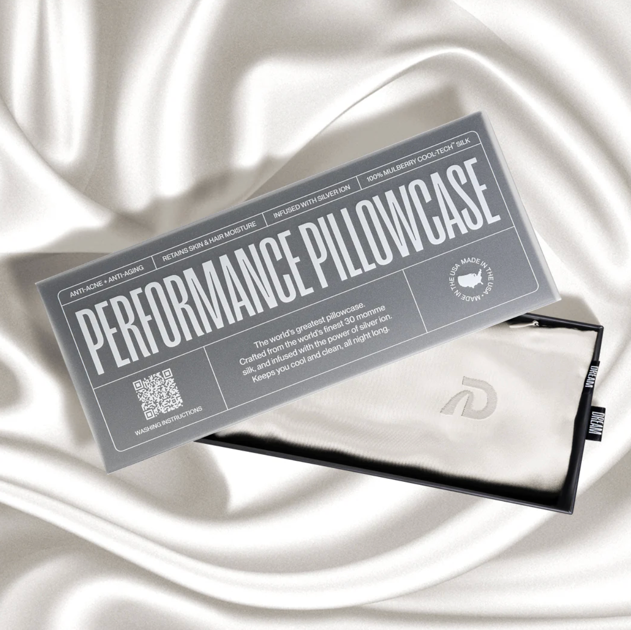 DREAM Performance Silk Pillowcase